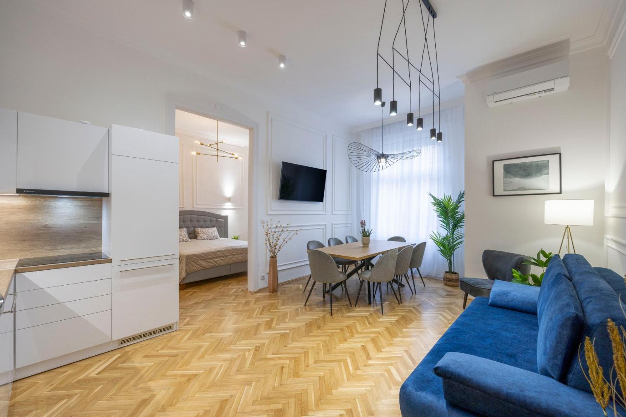 Luxurious Central 4Bedrm 3Bathrm Residence W/ Balcony Budapeszt Zewnętrze zdjęcie