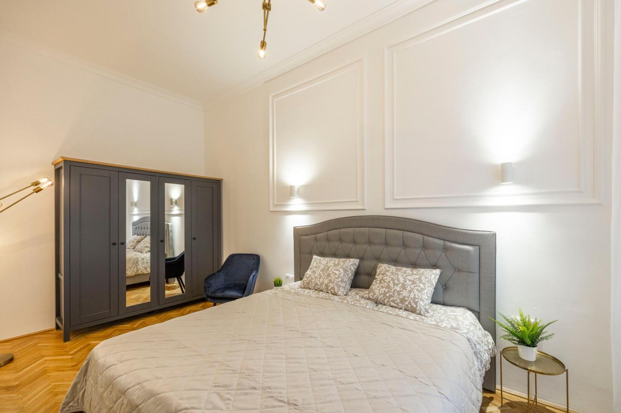 Luxurious Central 4Bedrm 3Bathrm Residence W/ Balcony Budapeszt Zewnętrze zdjęcie